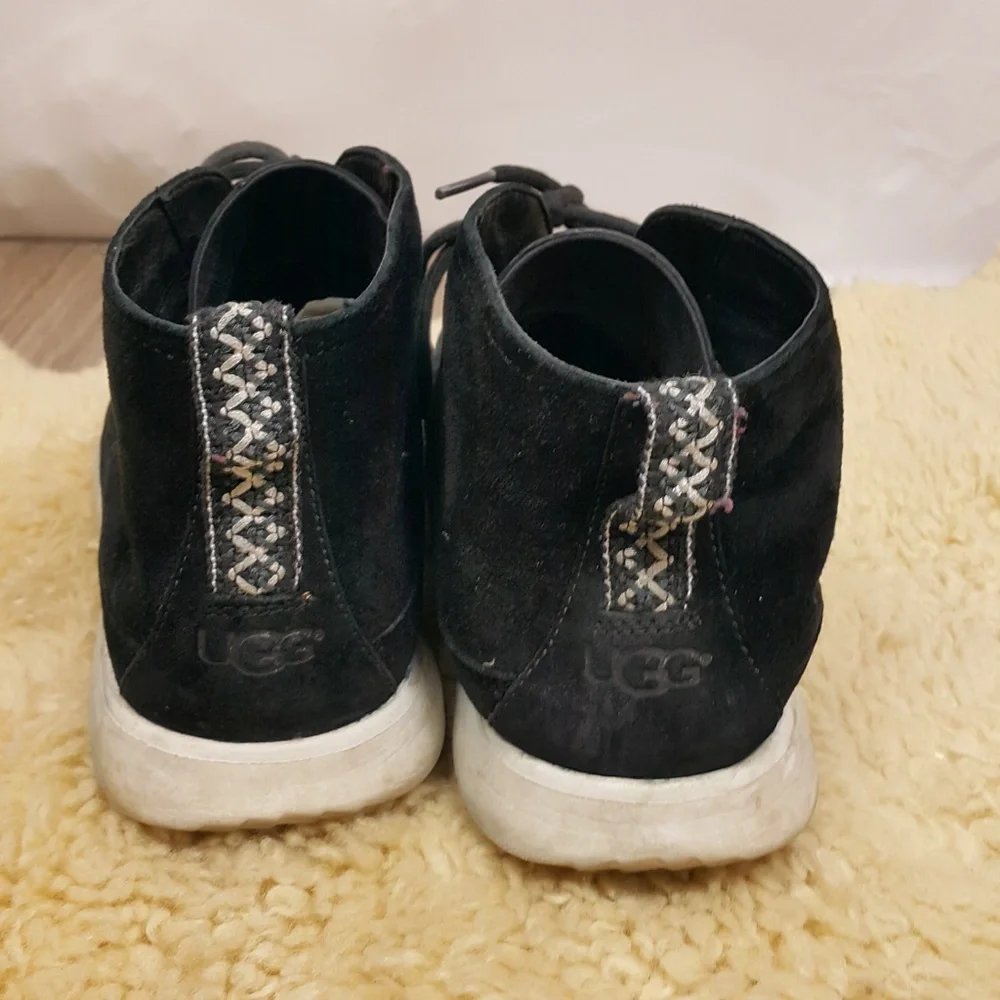 UGG black suede